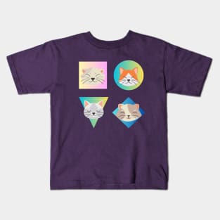 cute cats and dogs Kids T-Shirt